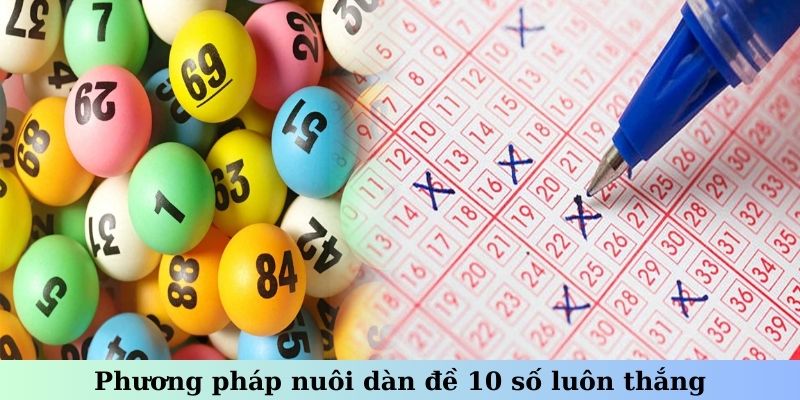 Phương pháp nuôi dàn đề 10 số luôn thắng