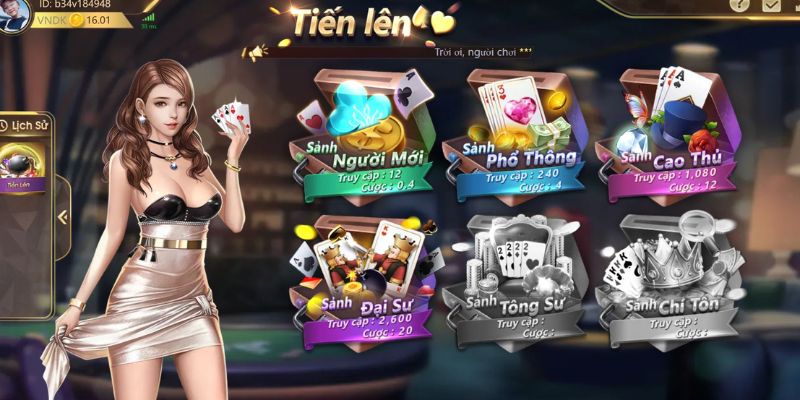 Game bài tiến lên phiên bản miền Nam siêu hấp dẫn